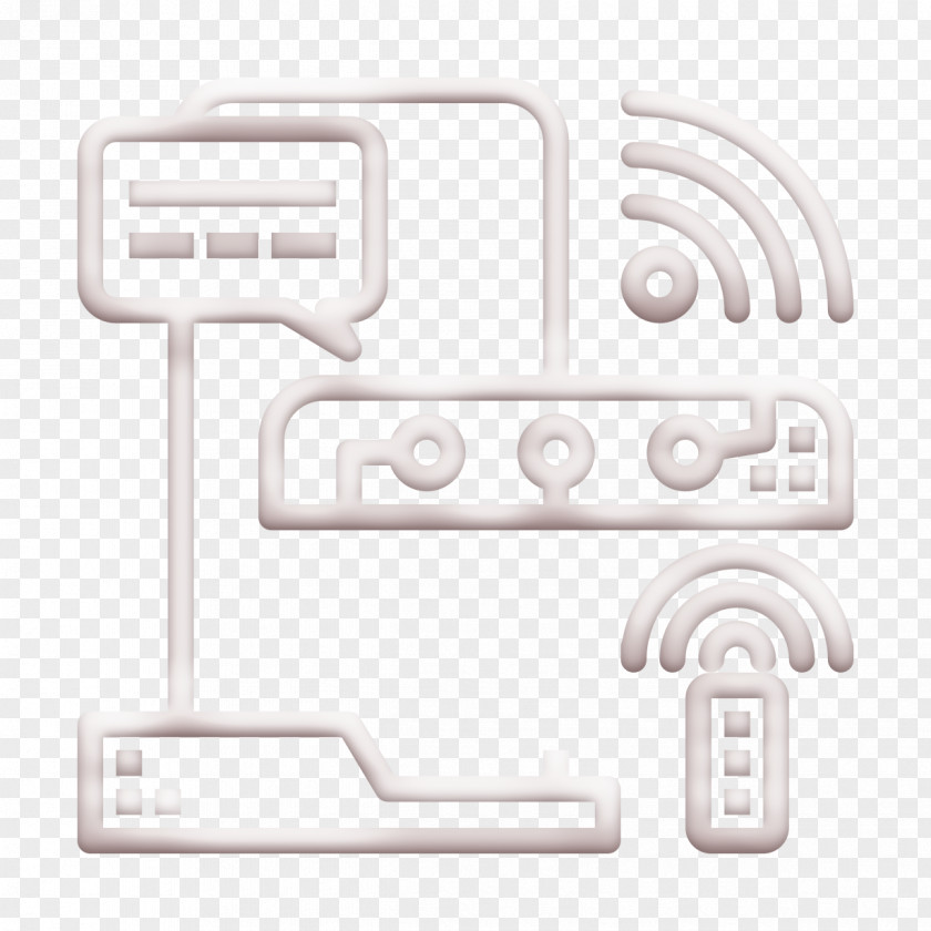 Smart Home Icon Monitor Automation PNG