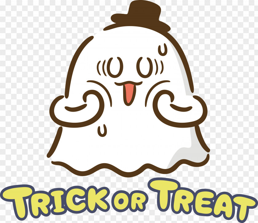 TRICK OR TREAT Happy Halloween PNG