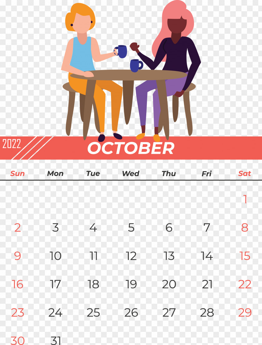 Calendar Time Friendship Month Icon PNG