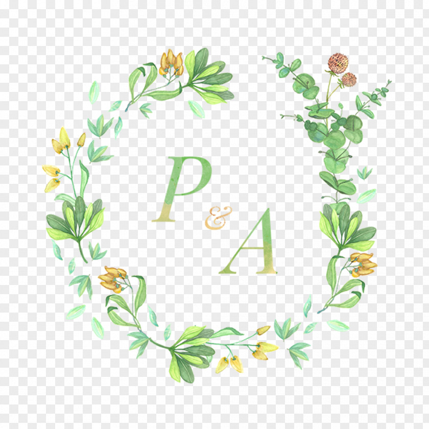 Design Watercolor Painting Floral Graphic PNG