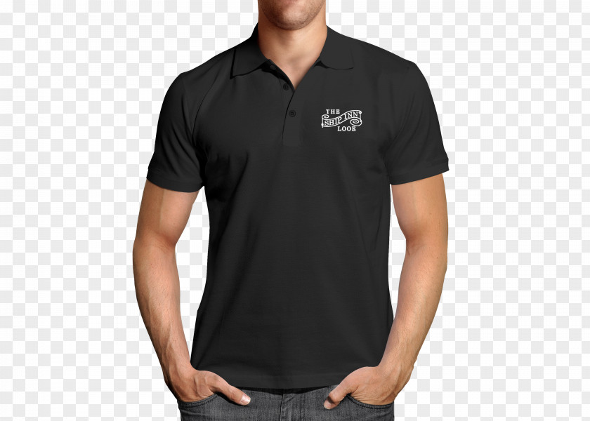 Polo Shirt Printed T-shirt Crew Neck PNG