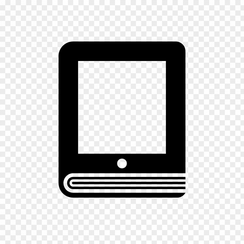 Black White Rectangle Technology Square PNG