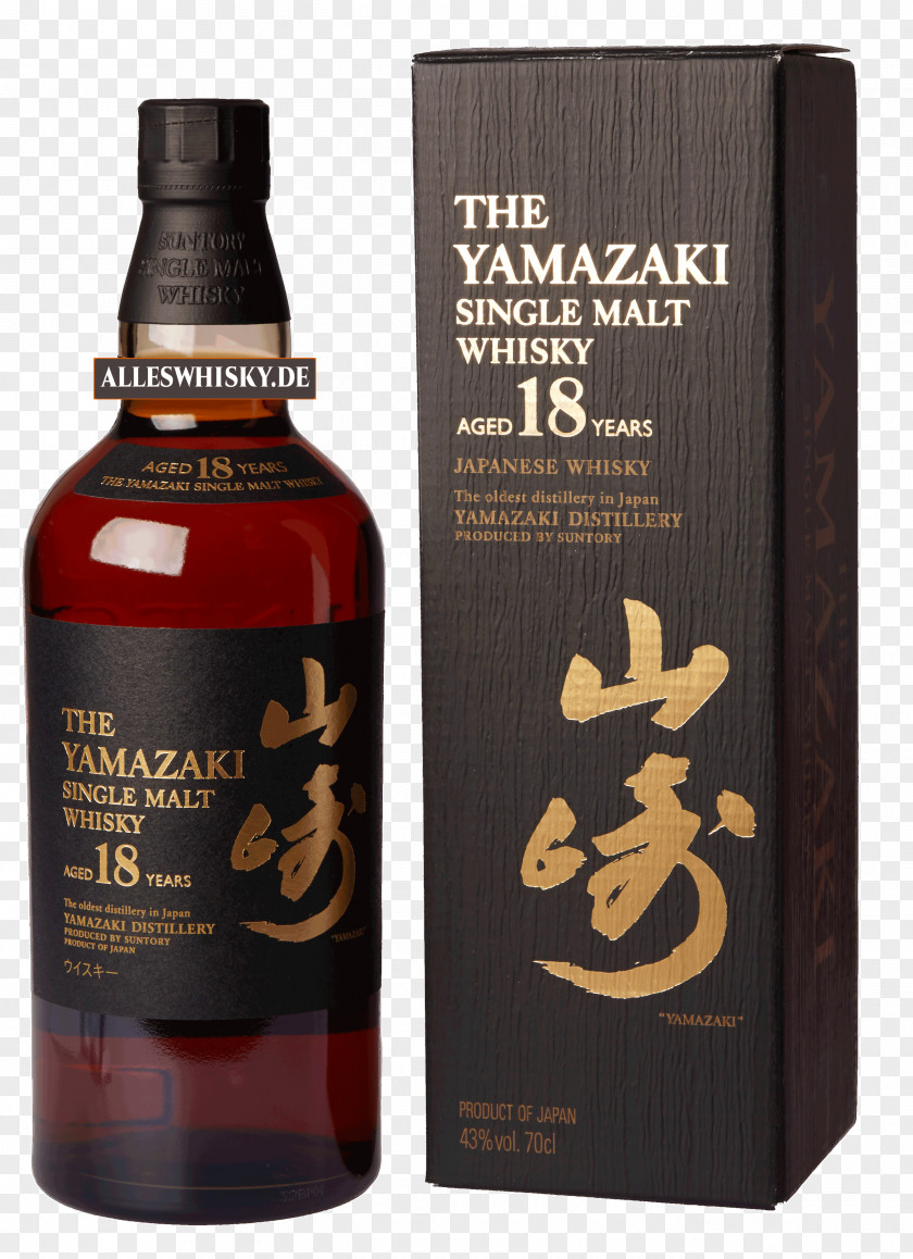Drink Yamazaki Distillery Japanese Whisky Single Malt Whiskey Scotch PNG