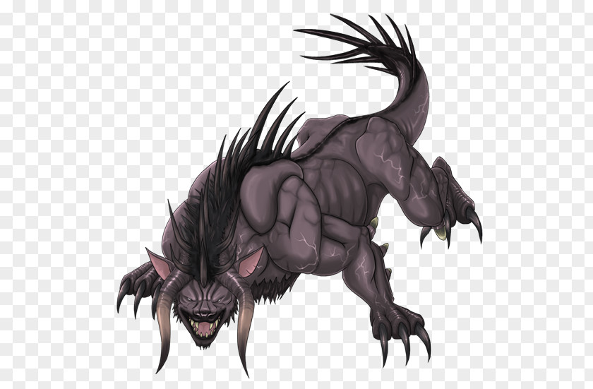 Final Fantasy Behemoth Dragon Carnivores Illustration Cartoon Demon PNG