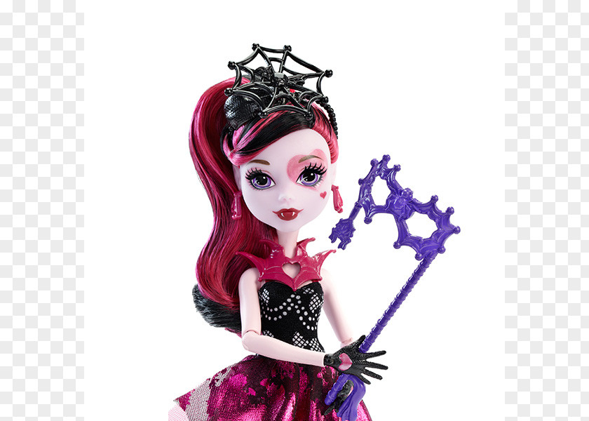 Ghoul Monster High Draculaura Doll Toy PNG