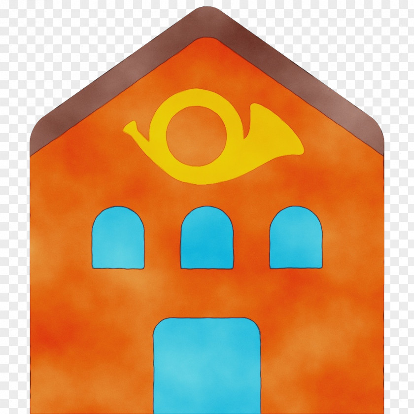 Logo Yellow Background Orange PNG
