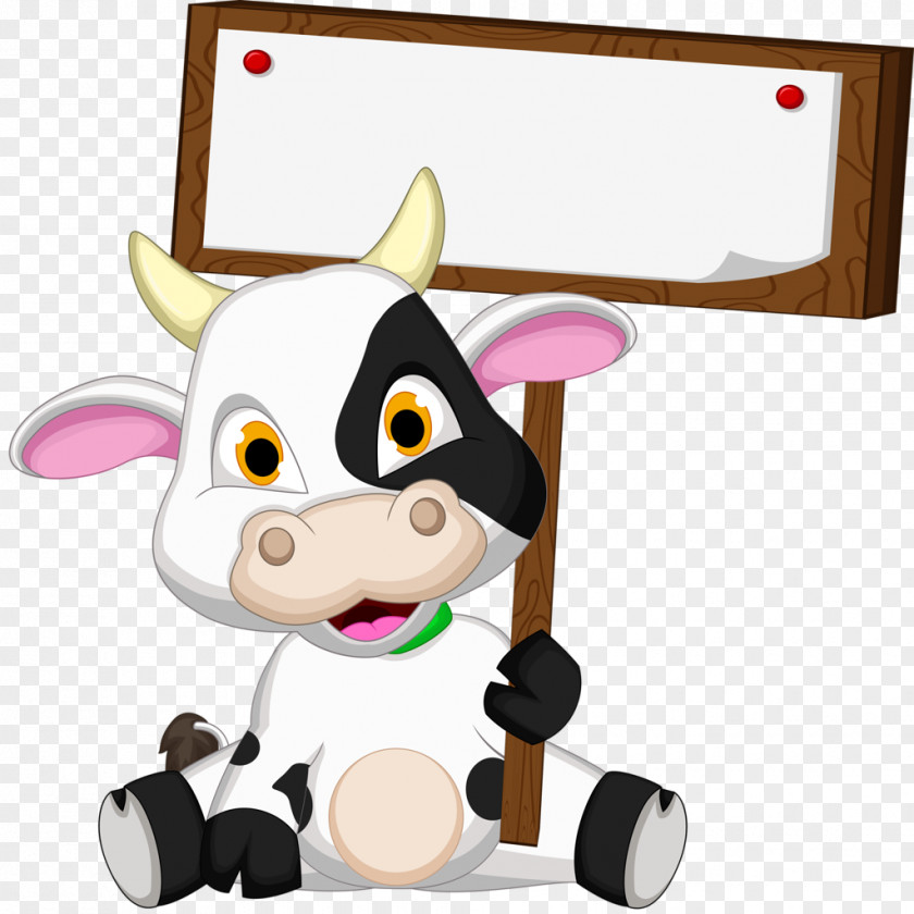 Animated Cow Face Cattle Clip Art Vector Graphics Livestock Farm PNG