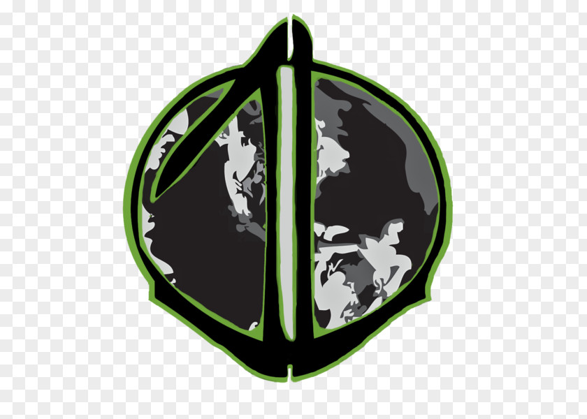 Design Logo Brand Green World PNG