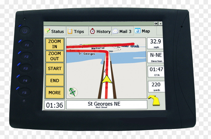 Gps Car Automotive Navigation System GPS Systems Trapeze Software Automatic Vehicle Location PNG