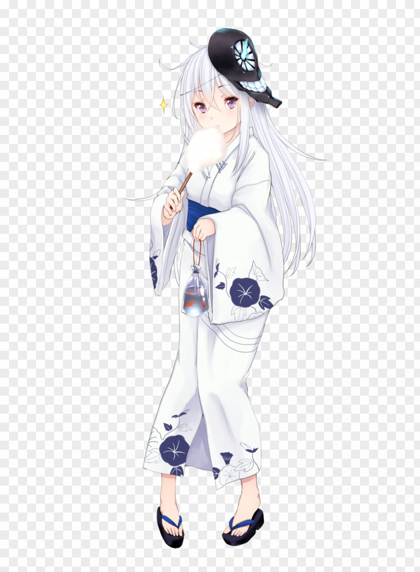 Kantai Collection Japanese Destroyer Hibiki Yukata Inazuma PNG destroyer Inazuma, clipart PNG