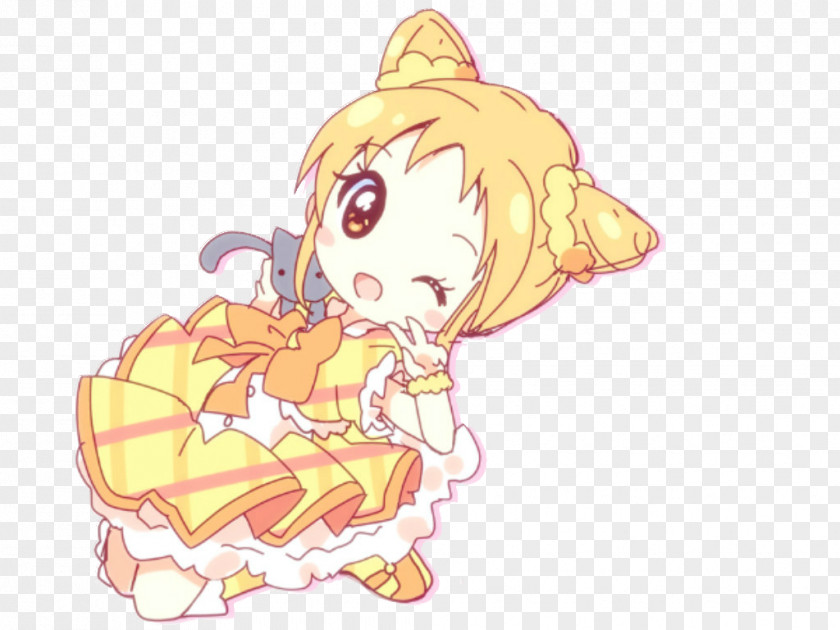 Melody Aikatsu! Cat-like Clip Art PNG