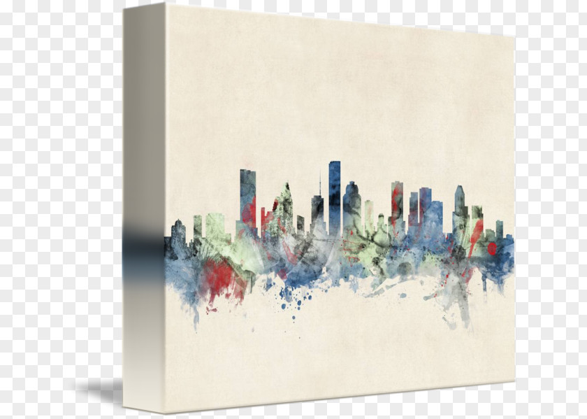 Painting Watercolor Canvas Print Art PNG