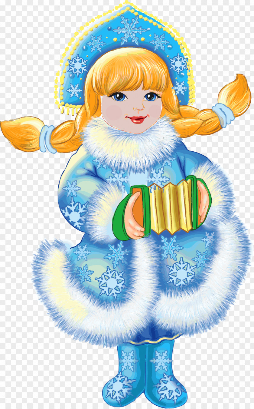 Santa Claus Snegurochka Ded Moroz New Year PNG
