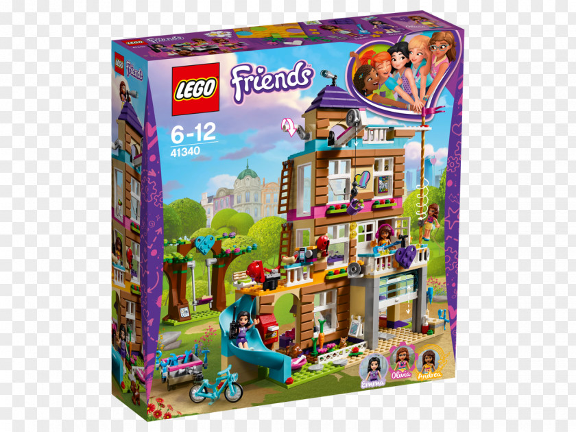 Toy LEGO 41340 Friends Friendship House Lego City PNG