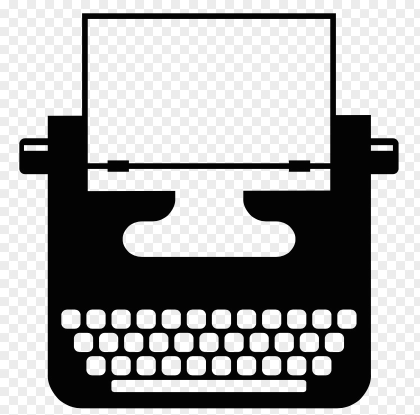 Typewriter Paper Logo PNG