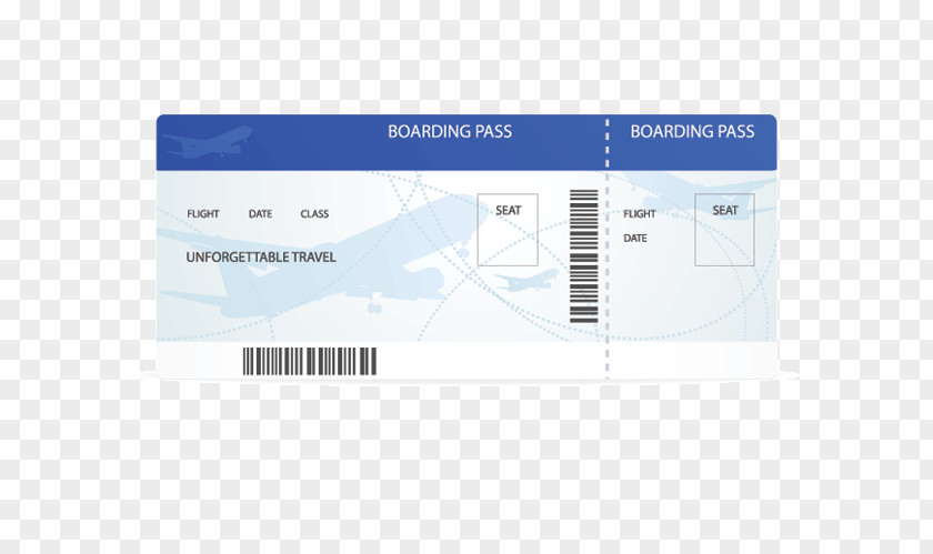 Airplane Ticket Airline Boarding Aircraft PNG