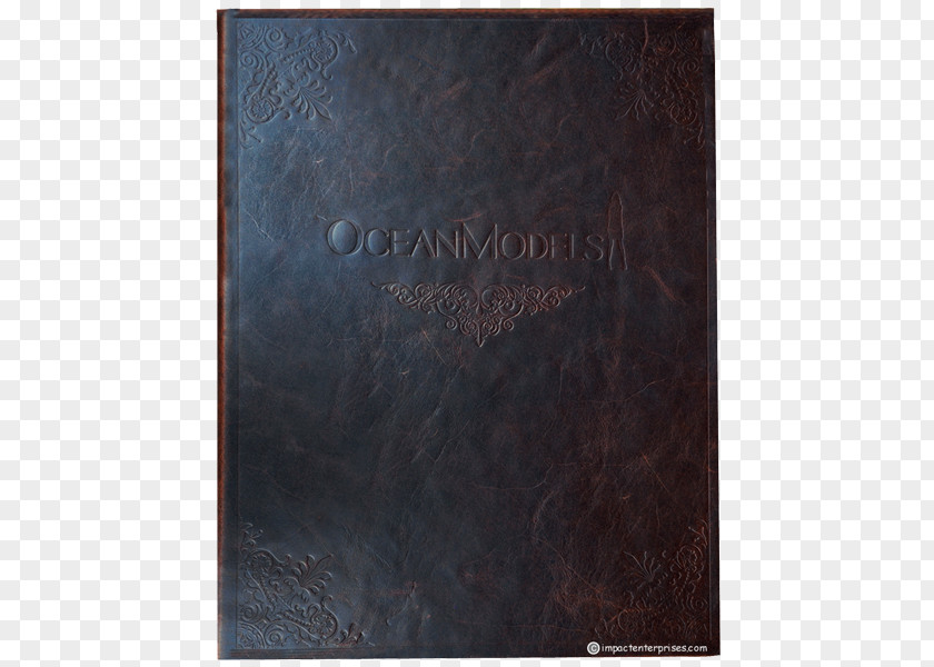 Menu Ring Binder Book Cover Leather Paper Embossing PNG