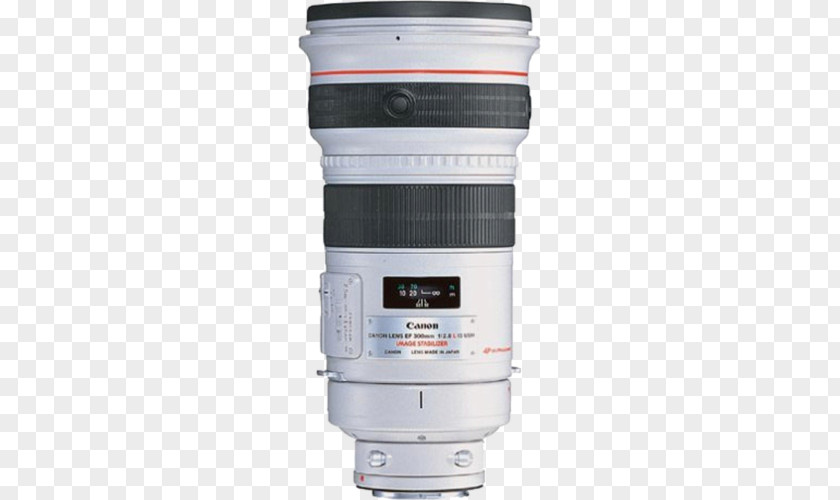 Camera Lens Canon EF Mount 300mm PNG