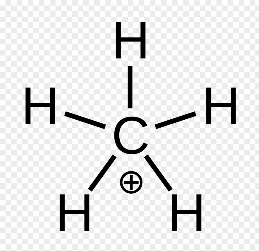 Carbonium Ion Fluxional Molecule Methanium Chemistry Atom PNG