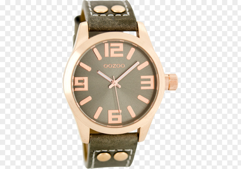 Darkgreen Watch Online Shopping Green Leather Taupe PNG