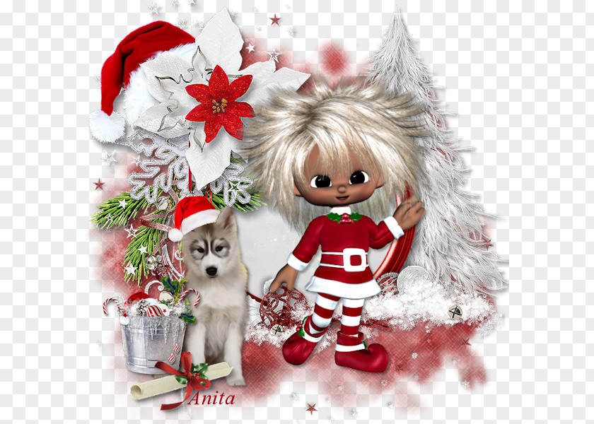 Doll Christmas Ornament Animal Character PNG