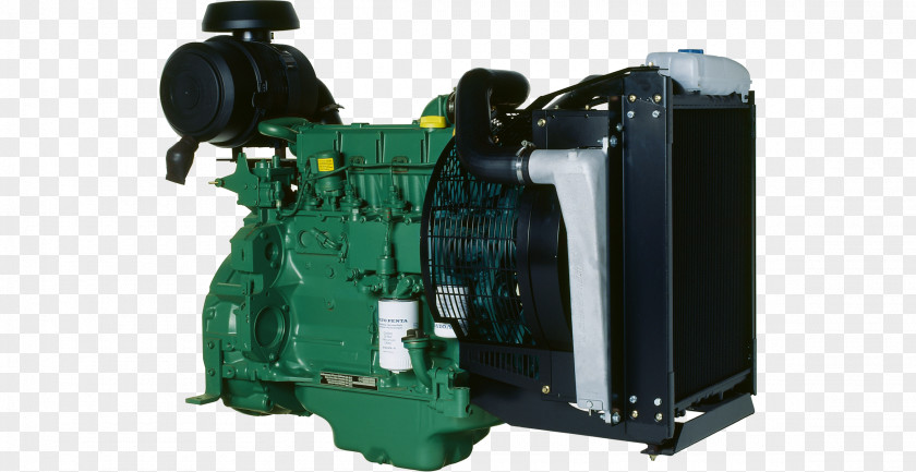 Engine AB Volvo 200 Series Penta Diesel Generator PNG