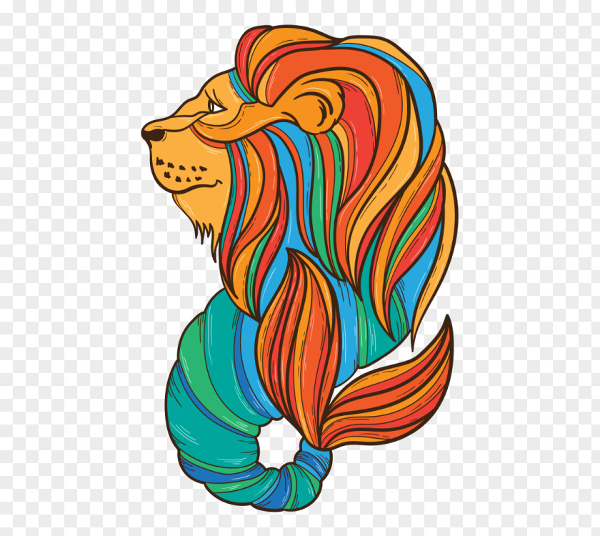 Lion Career Portfolio Merlion Cartoon PNG