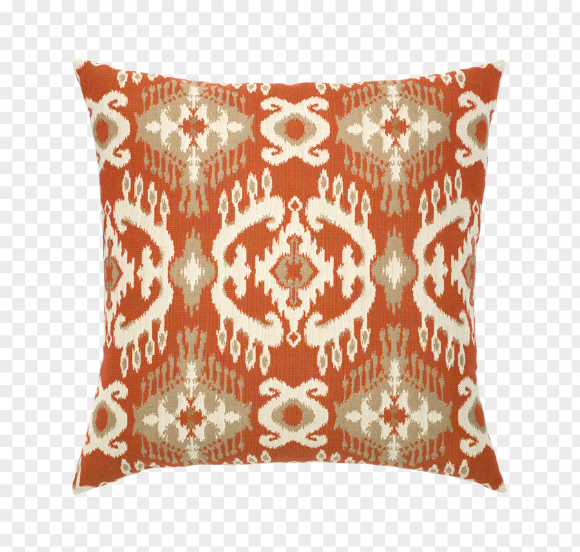 Pillow Throw Pillows Cushion Ikat Bed PNG