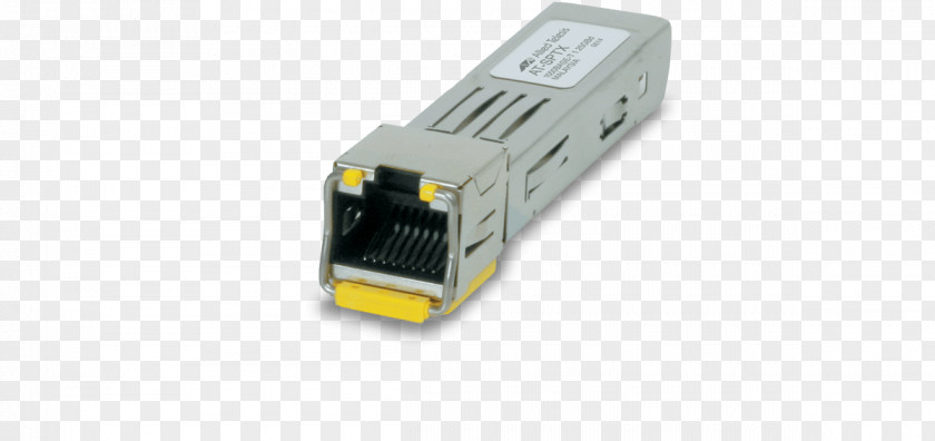 Small Form-factor Pluggable Transceiver Gigabit Interface Converter Allied Telesis RJ-45 PNG