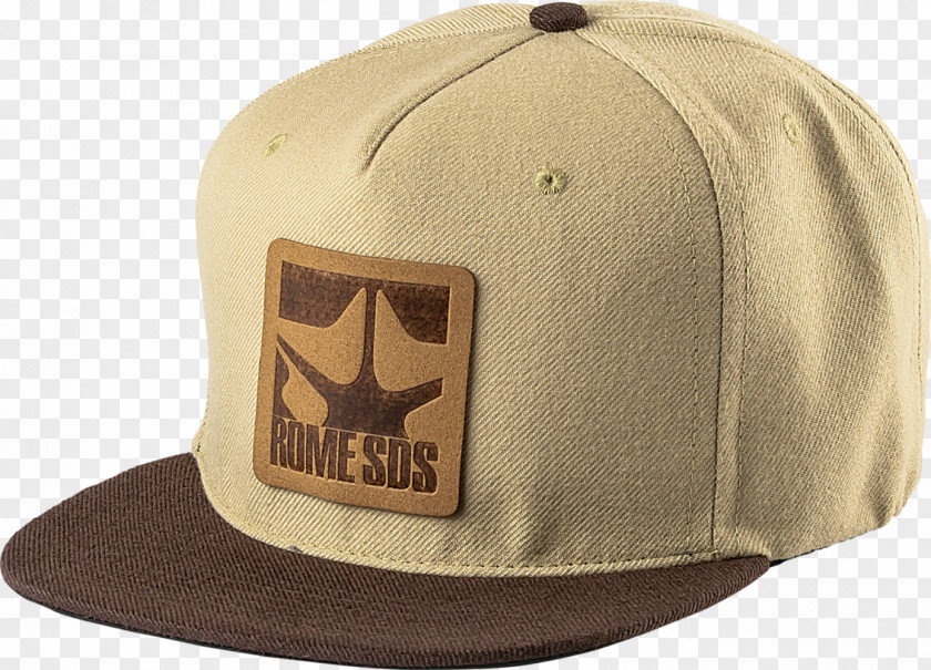 Snapback Baseball Cap Headgear Khaki Hat PNG