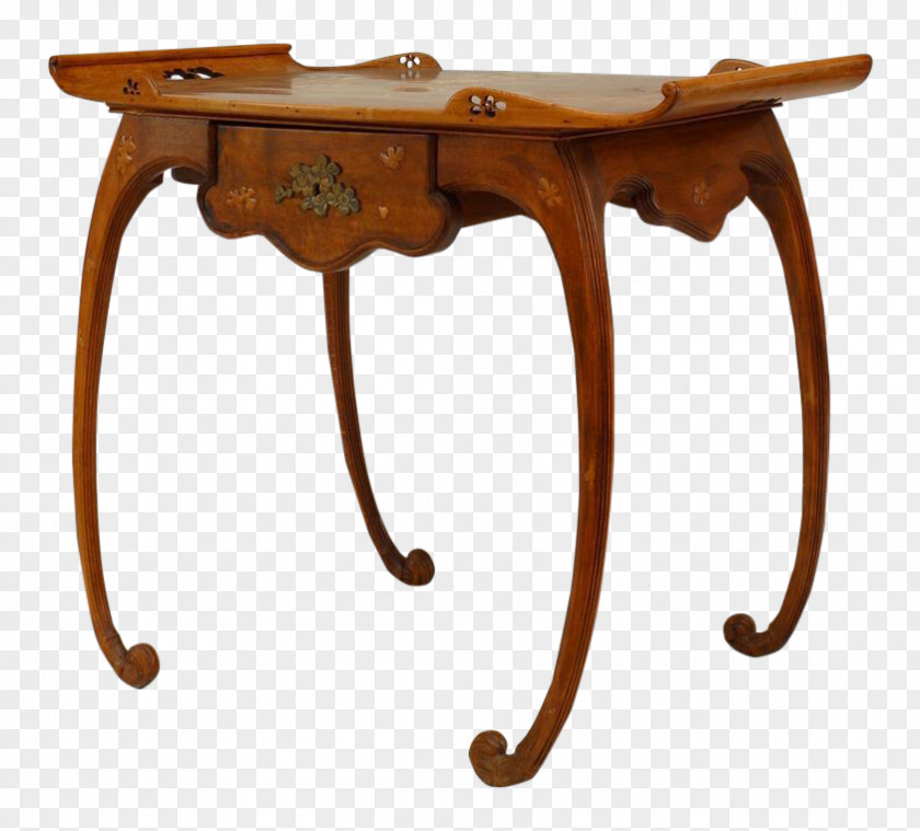Table Bedside Tables Art Nouveau Furniture Deco PNG