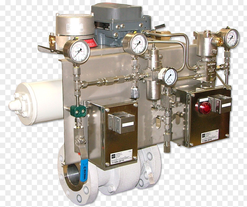 Yoke Machine Control System Scotch Actuator Valves PNG