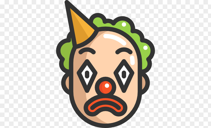 Cartoon Clown Icon PNG