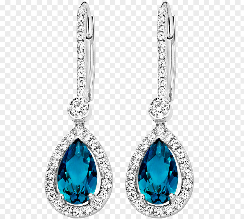 Jewellery Earring Turquoise Sapphire Gold PNG