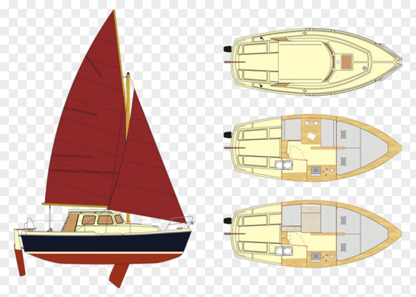 Sail Sailing Ship Sloop Yacht Boat PNG