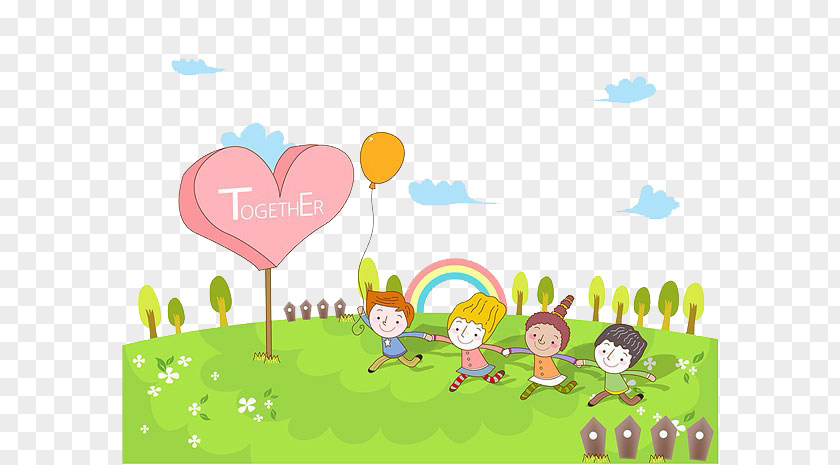 The Children Play Multiculturalism Group Cohesiveness Clip Art PNG