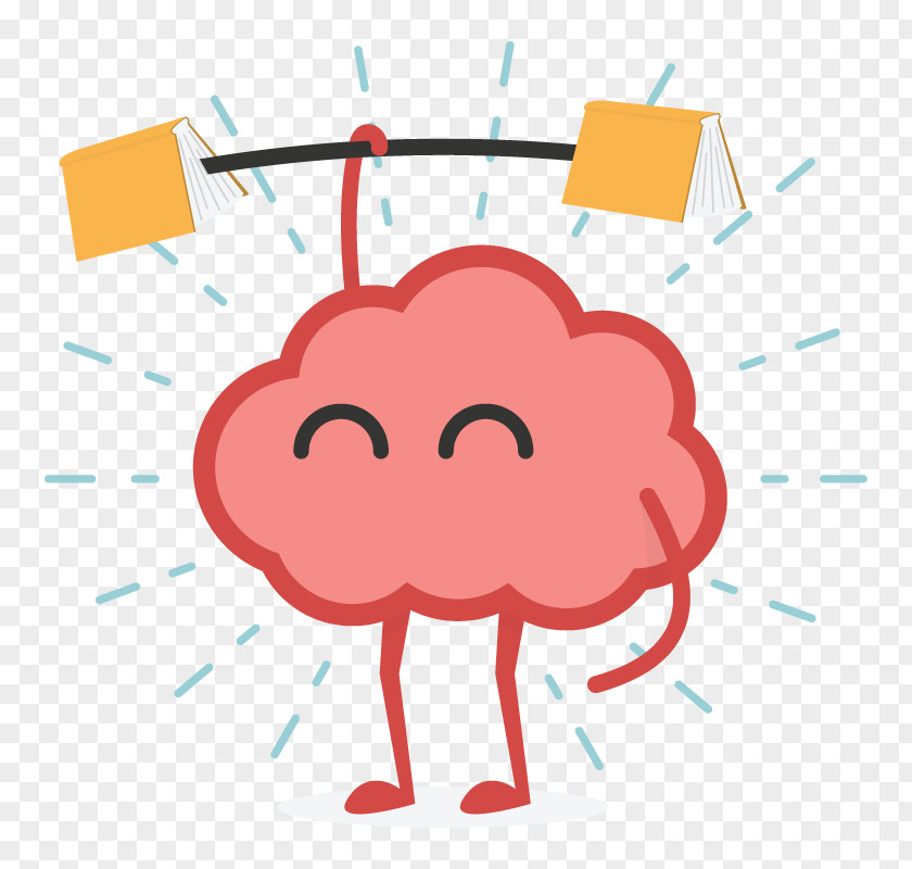 Cartoon Brain Human Cognitive Training Lateralization Of Function Body PNG