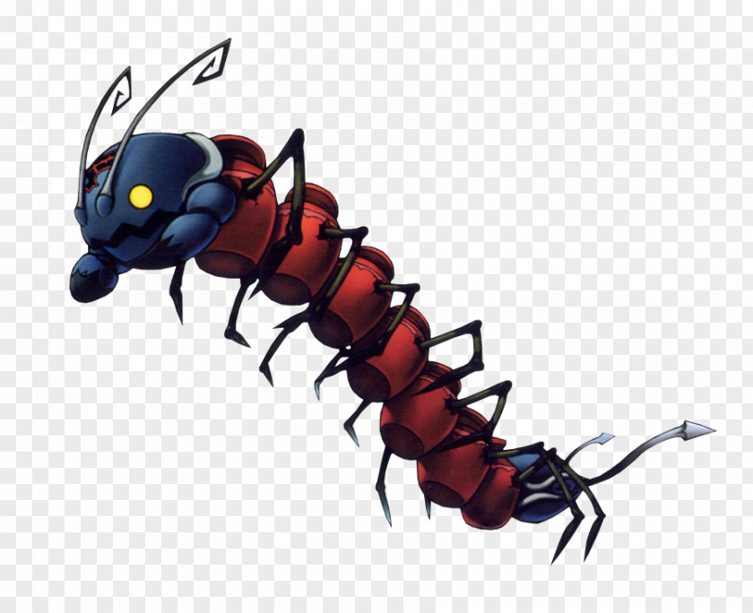 Centipede Kingdom Hearts Coded HD 1.5 Remix 3D: Dream Drop Distance II PNG