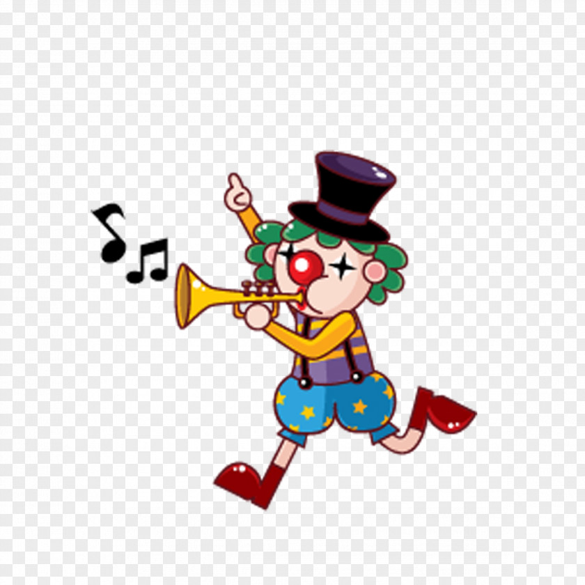 Clown Joker Circus Cartoon PNG