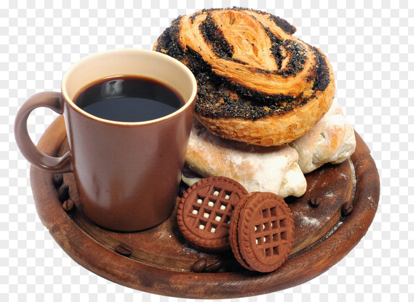 Coffee Clipart Cafe Breakfast Drink Biscuits PNG