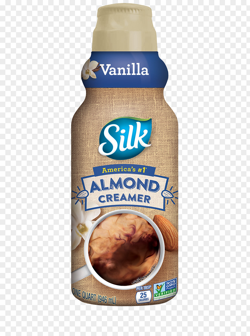 Milk Almond Non-dairy Creamer Silk PNG