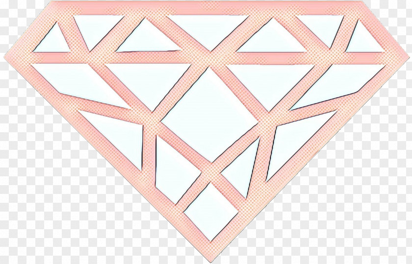 Plywood Triangle Line Heart PNG