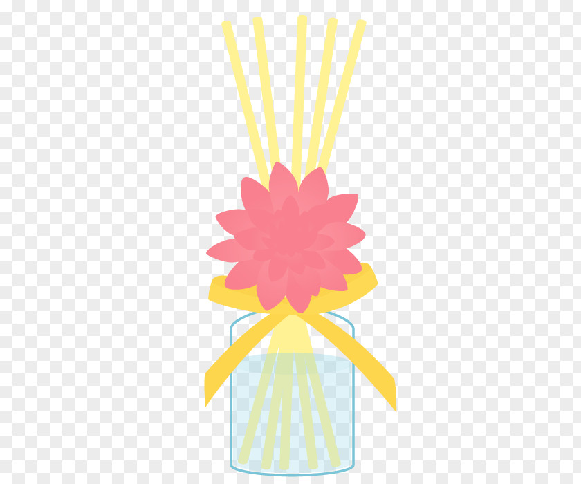 Reed Diffuser Aromatherapy Yellow Essential Oil Clip Art PNG