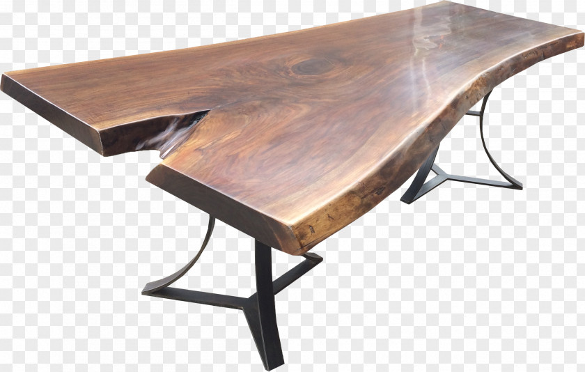 Wood Table Acacia Live Edge Lumber PNG