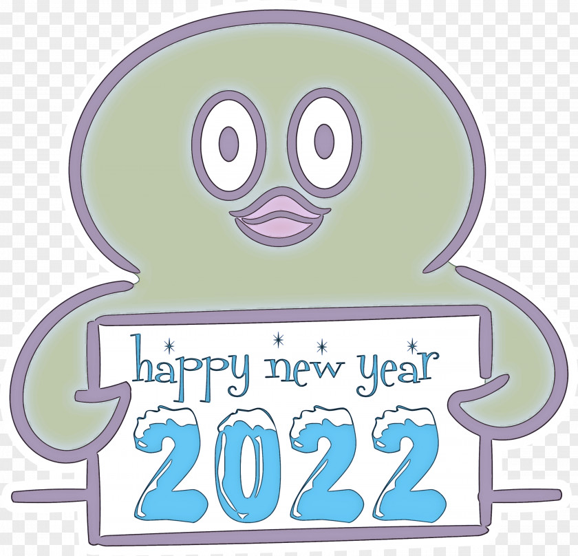 2022 Happy New Year PNG