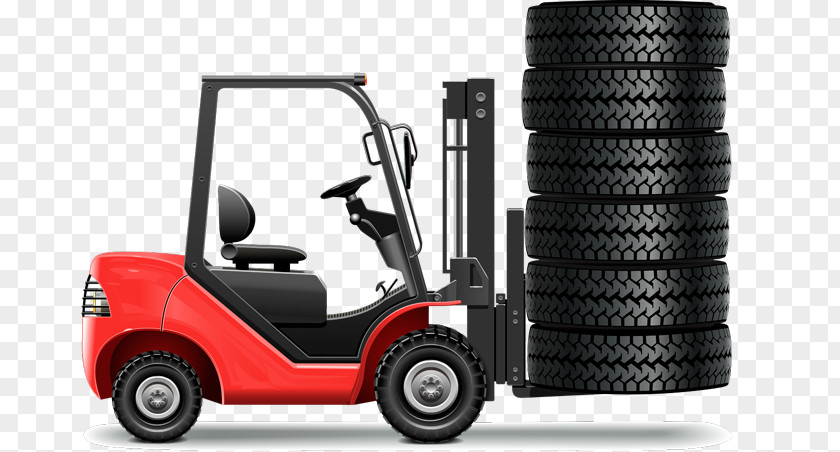 Car Forklift Transport PNG