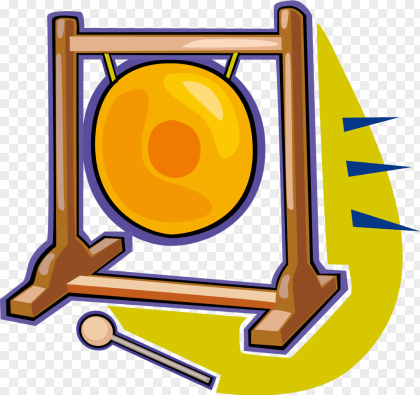 Cartoon Vector Drums Gong Drum Clip Art PNG