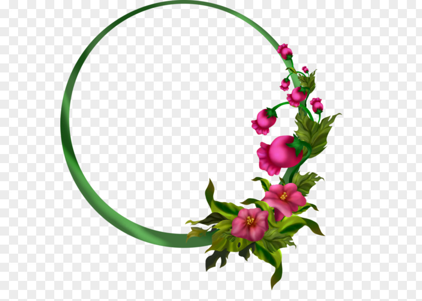 Design Floral Blog PNG