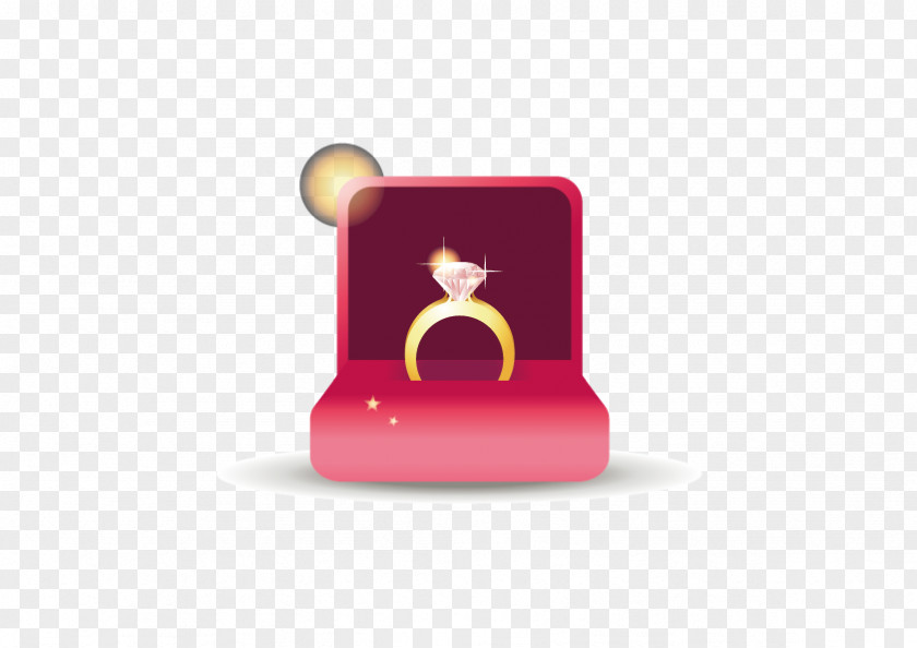 Vector Engagement Ring PNG