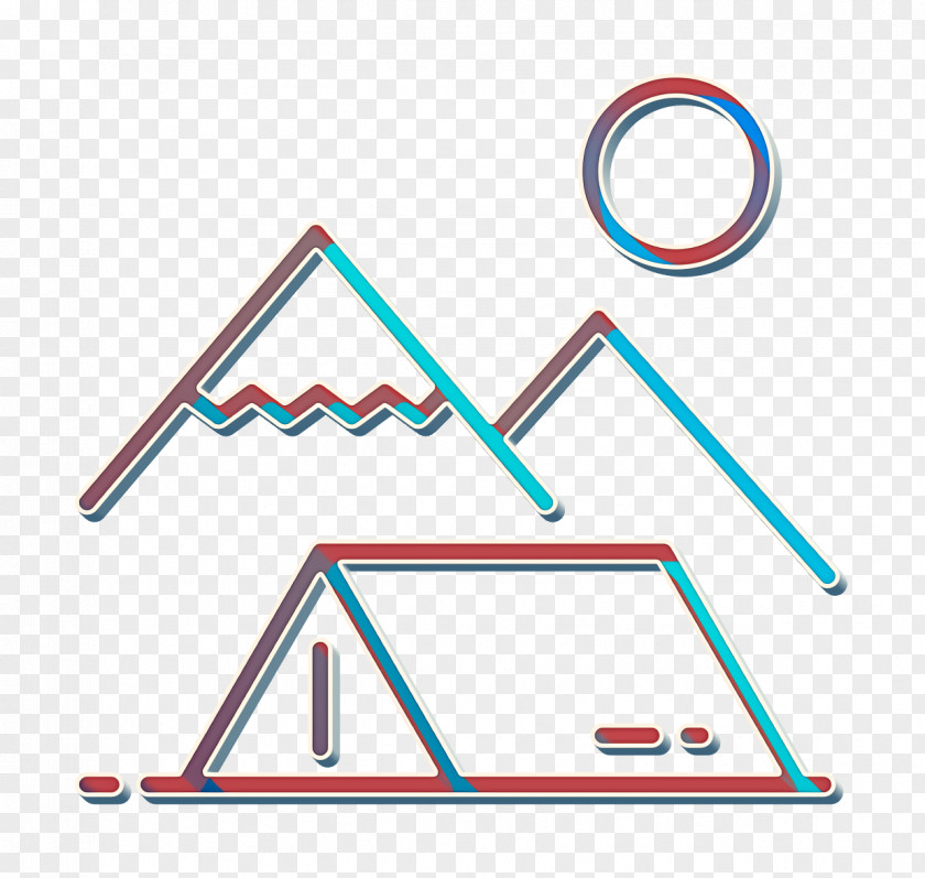 Camping Icon Tent Nature PNG